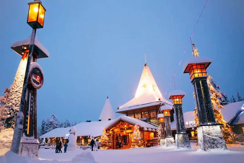 Santa Claus Village, Snowmobile and Reindeer Farm